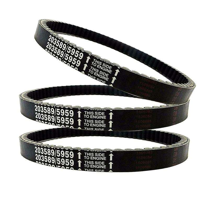 3 Pack 203589/5959 Go Kart Drive Belt 30 Series for 5959 Comet 203589