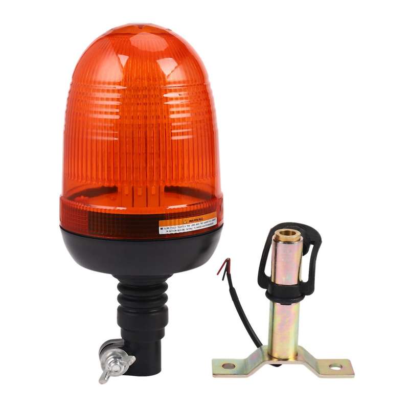 3 Modes 12V 24V 80 LED Car Roof Rotating Flashing Beacon Light Flexible Warning Light Emergency Lamp