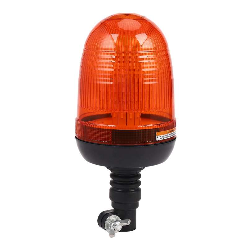 3 Modes 12V 24V 80 LED Car Roof Rotating Flashing Beacon Light Flexible Warning Light Emergency Lamp