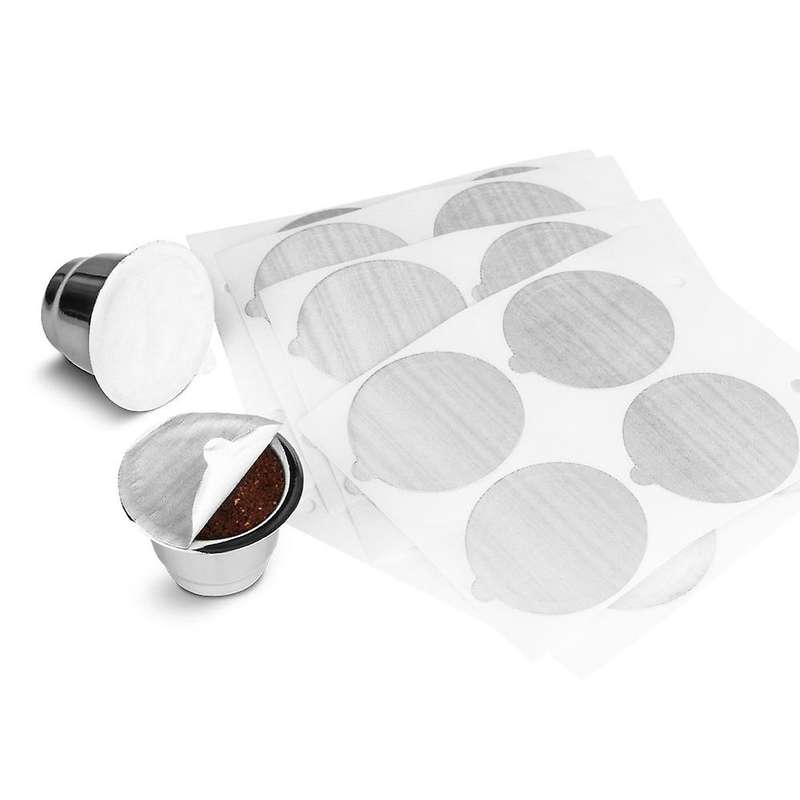 3 Pack Capsules Capsules with 100 Foil Lids- Compatible Nespresso Machines