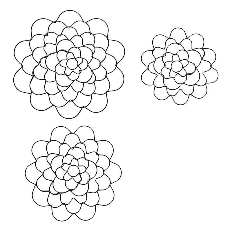 3 Pack Flower Frog Stainless Steel Wire Flower Arranging Tool Flower Lid Arranger Reusable Floral Gr