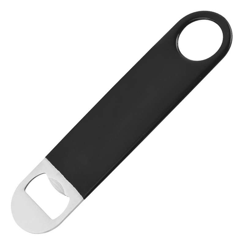 3 Pack Heavy Duty Stainless Steel Flat Bottle Opener, Solid and Durable Beer Openers, Red, Black, Gr