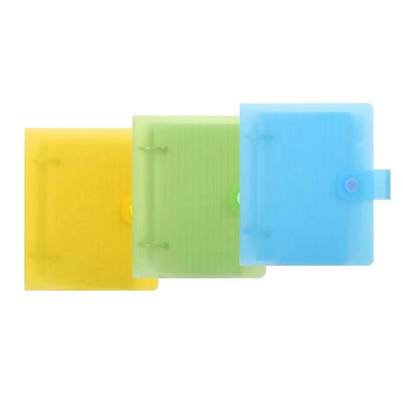 3 Pack Index Card Binder with Dividers, 60 Sheet Each, 3x5 Index Card Holder Index Card Organizer Bi