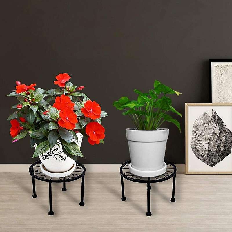 3 Packs Antirust Plant Stand,Non- and Stable Potted Holder for Indoor Outdoor Duty Container,Beverag