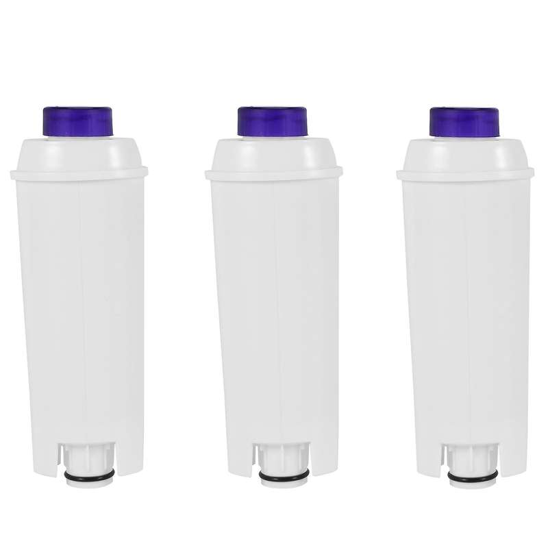 3 Packs Coffee Machine Water Filter for Dlsc002 Replacement Filter with Activated Carbon