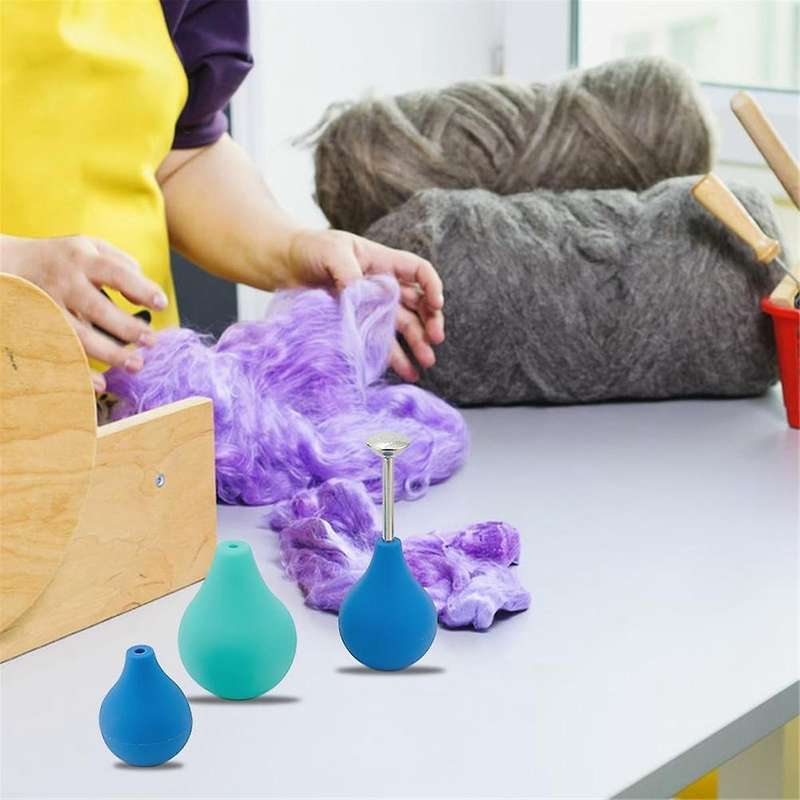3 Pcs Ball Wet Felting Sprinkler Squeeze Sprinkler Wet Felting Tools Watering Sprinkler Nozzle