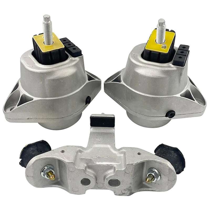 3 Pcs Auto Engine Motor Mount Engine Rubber Bracket for ATS 23274000 23273999 22866321 Engine Parts