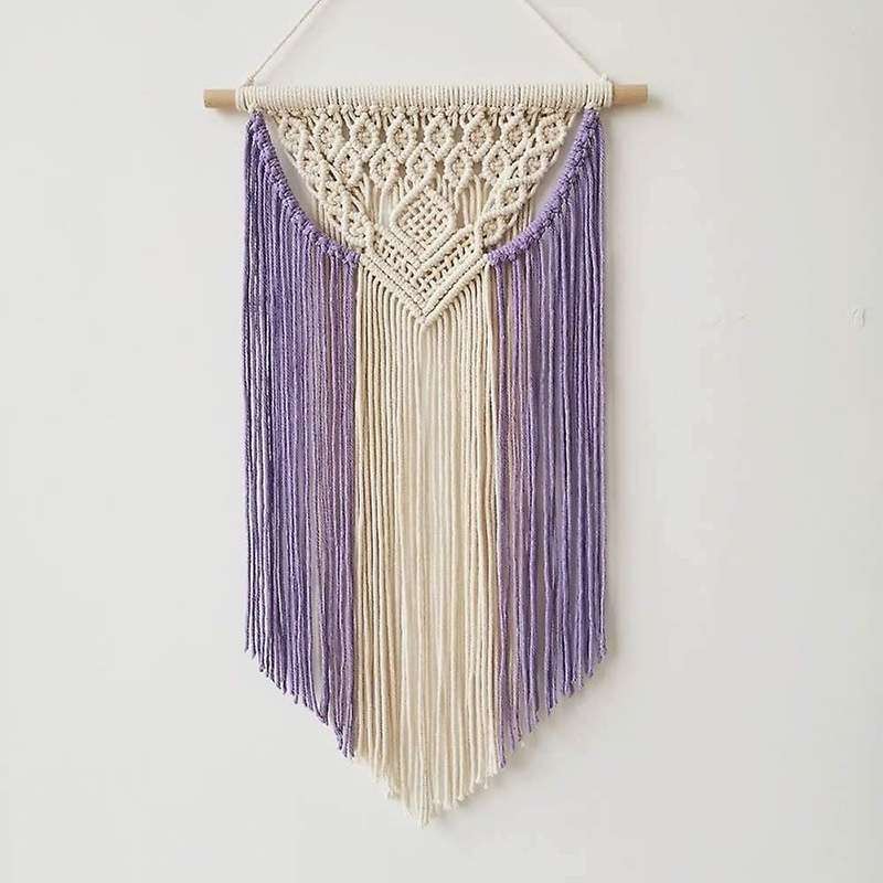 3 Pcs Boho Macrame Wall Hanging Decor- Beautiful Home Decorative Wall Art Macrame Tapestries for Apa