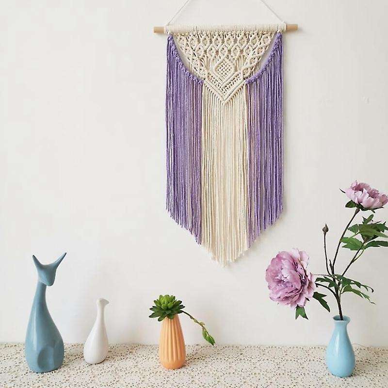 3 Pcs Boho Macrame Wall Hanging Decor- Beautiful Home Decorative Wall Art Macrame Tapestries for Apa