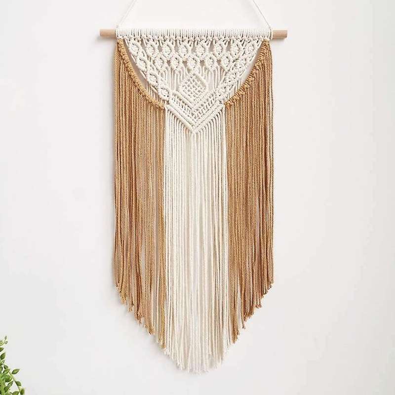 3 Pcs Boho Macrame Wall Hanging Decor- Beautiful Home Decorative Wall Art Macrame Tapestries for Apa