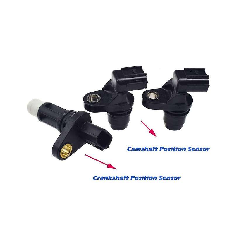 3 Pcs Car Camshaft / Crankshaft Position Sensor Fits for 2008-2015 L4 2.4l 37510-r40-a01, 37500-r40-