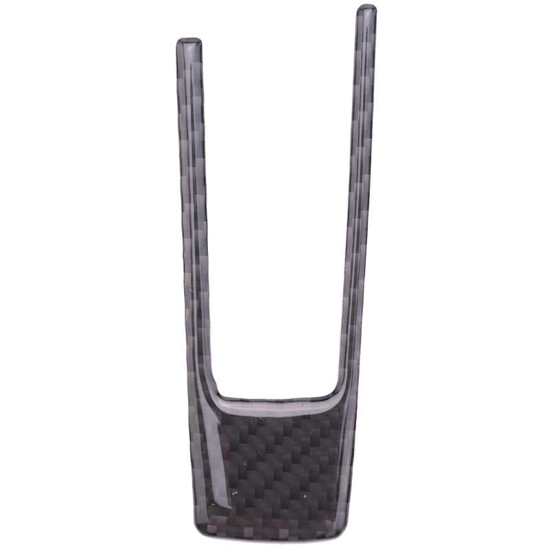 3 PCS Car Carbon Steering Wheel Key Frame Sticker, Car Interior Modification Parts for 2009-2013