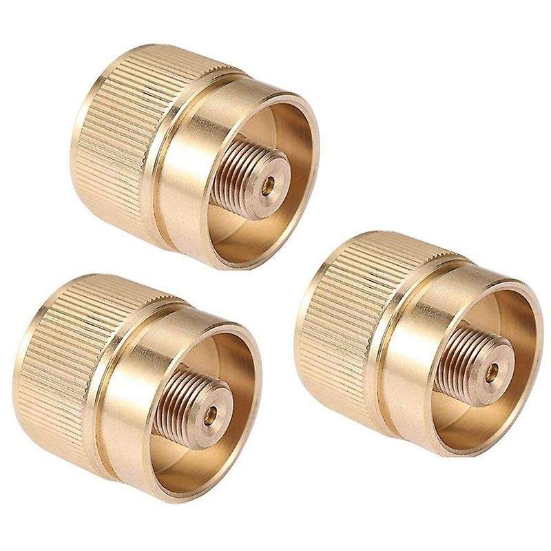 3 Pcs Camping Stove Adapter Outdoor Cylinder Canister Adapter Outdoor Camping Stove Accessories