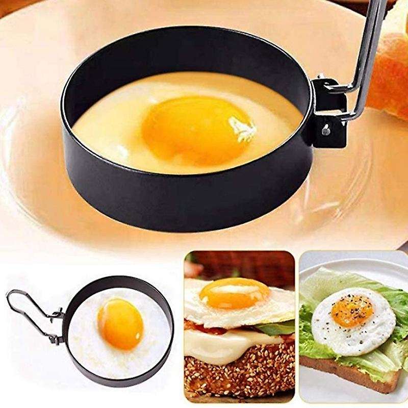 3 Pcs Egg Ring Round Pancake Making Mold, Non-Stick Round Shaper Mold, Home Kitchen Cooking Tool, Eg