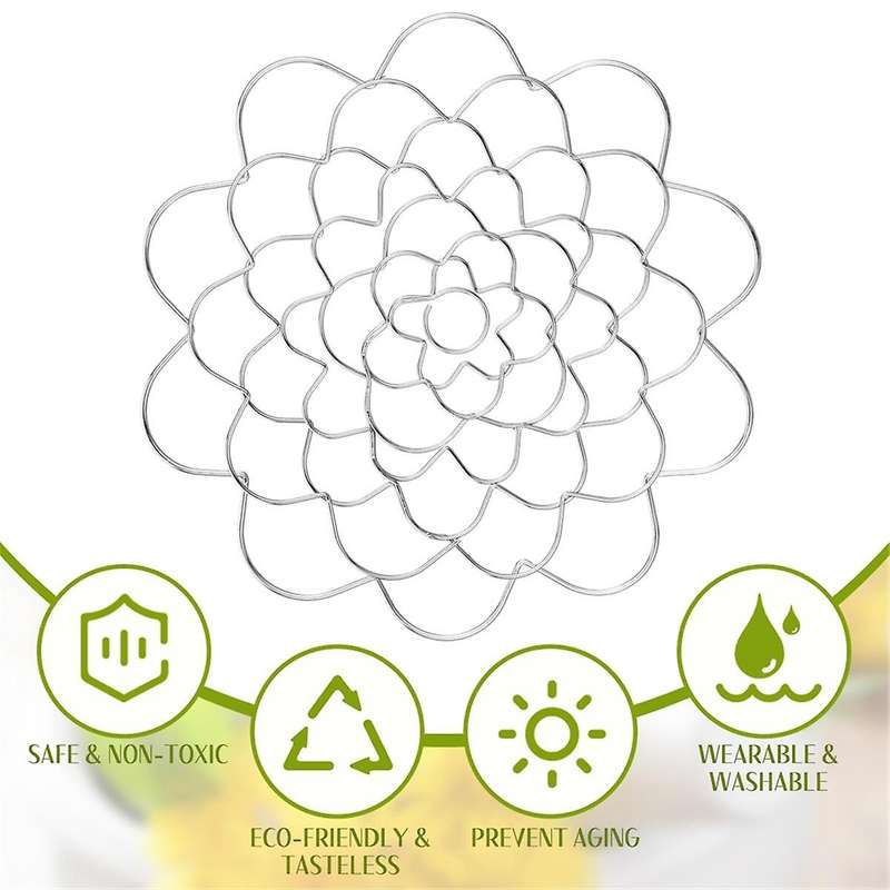 3 Pcs Flower Frog for Arrangement Metal Easy Arranger Flower Holders for Vase Flower Arrangement( 5I