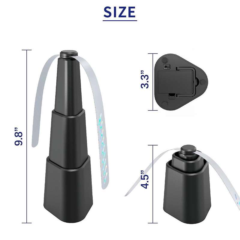 3 Pcs Fly Fan, Fly Fans for Outdoor Table , Table Top Fly Fan Fly Spinner with Holographic Blades fo