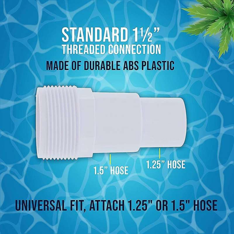 3 Pcs Replacement Universal Combo Hose Adapter,for Above-ground Pool Pump,filter,skimmer for Spx109