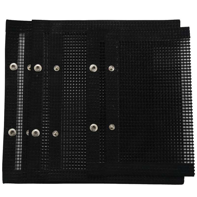3 Pcs Non-stick Mesh Grilling Bag Non-stick Bbq Bake Bag Outdoor Picnic Tool