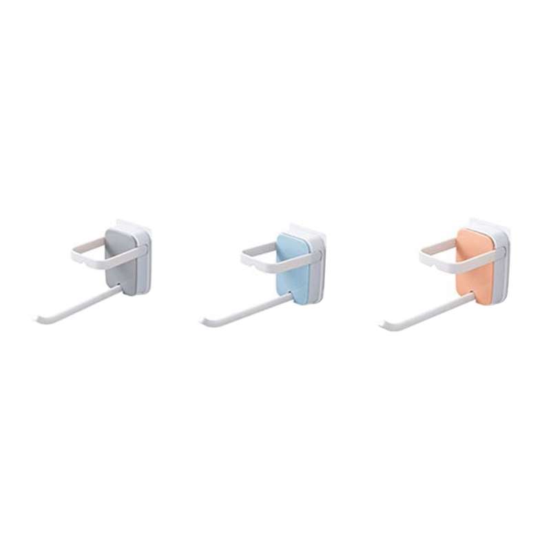 3 PCS Wall Mounted Clothes Hanger Organizer Foldable Storage Rack Holder Closet Wardrobes Space Sav