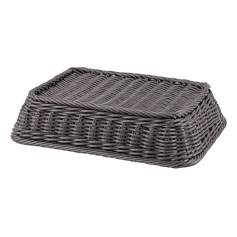 3 Pcs Wicker Bread Basket,handmade Woven Basket,tabletop Display Organizer Serving Baskets for Food