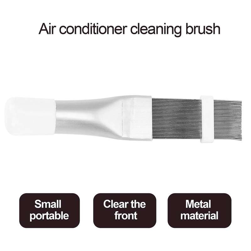 3 Pieces Air Conditioner Condenser Fin Comb, Fin Cleaning Brush Air Conditioner Fin Cleaner Refrige
