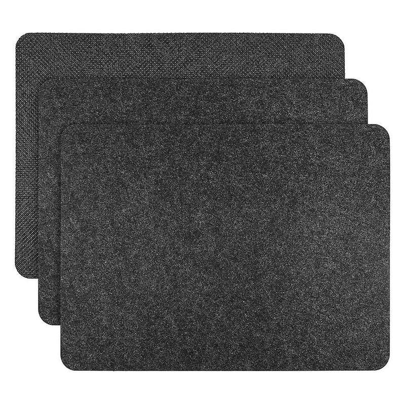3 Pieces Heat Resistant Mat for Fryer Countertop Heat Protector Non-Slip Heat Proof Mat Kitchen Hot