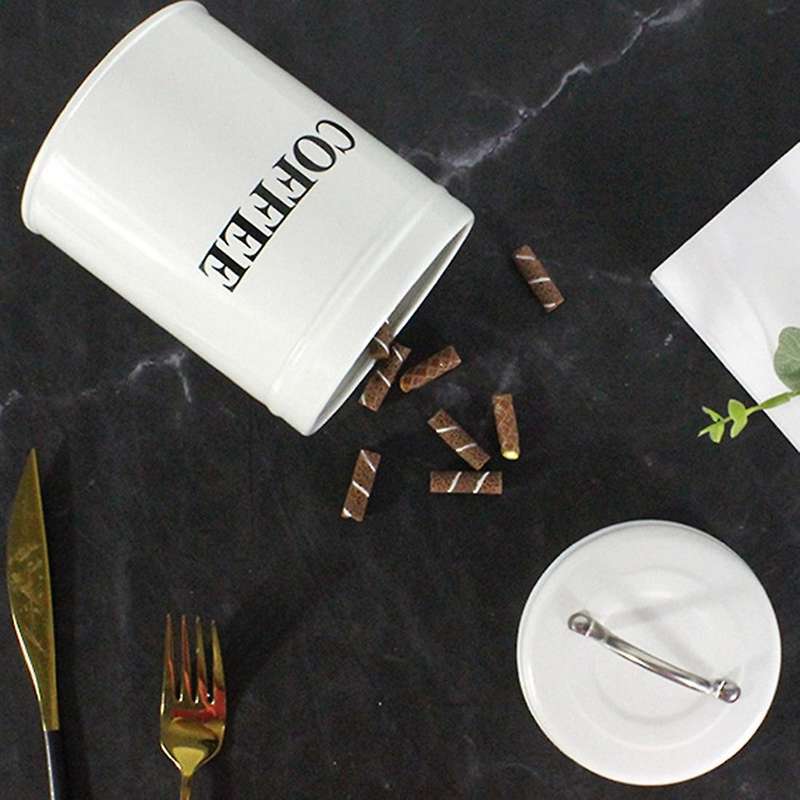 3 Pieces Galvanized Iron Seasoning Canister Food Container Jar Kitchen Storage Box Condiment Pot Org
