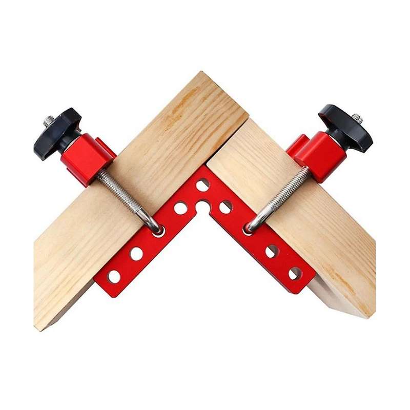 3 Pieces Of 140mm Woodworking Right-angle Fixture Right-angle Fixing Clamp L-shaped Auxiliary Fixtur