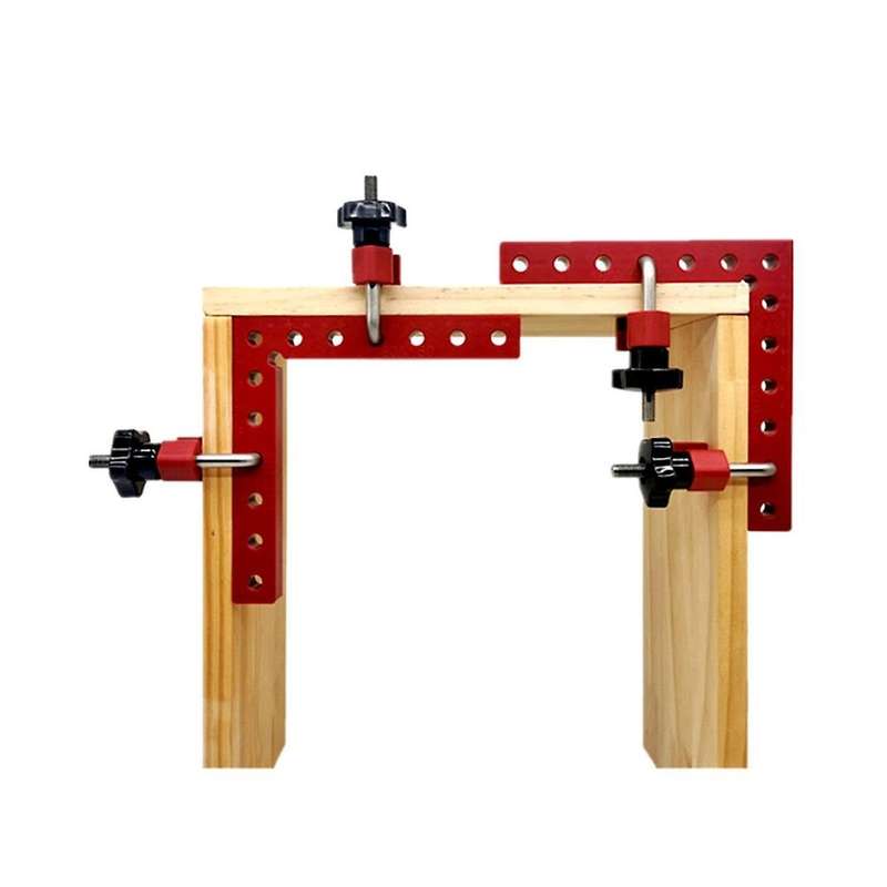 3 Pieces Of 140mm Woodworking Right-angle Fixture Right-angle Fixing Clamp L-shaped Auxiliary Fixtur