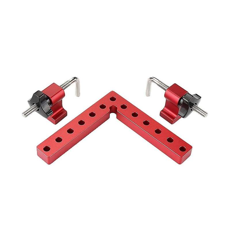 3 Pieces Of 140mm Woodworking Right-angle Fixture Right-angle Fixing Clamp L-shaped Auxiliary Fixtur