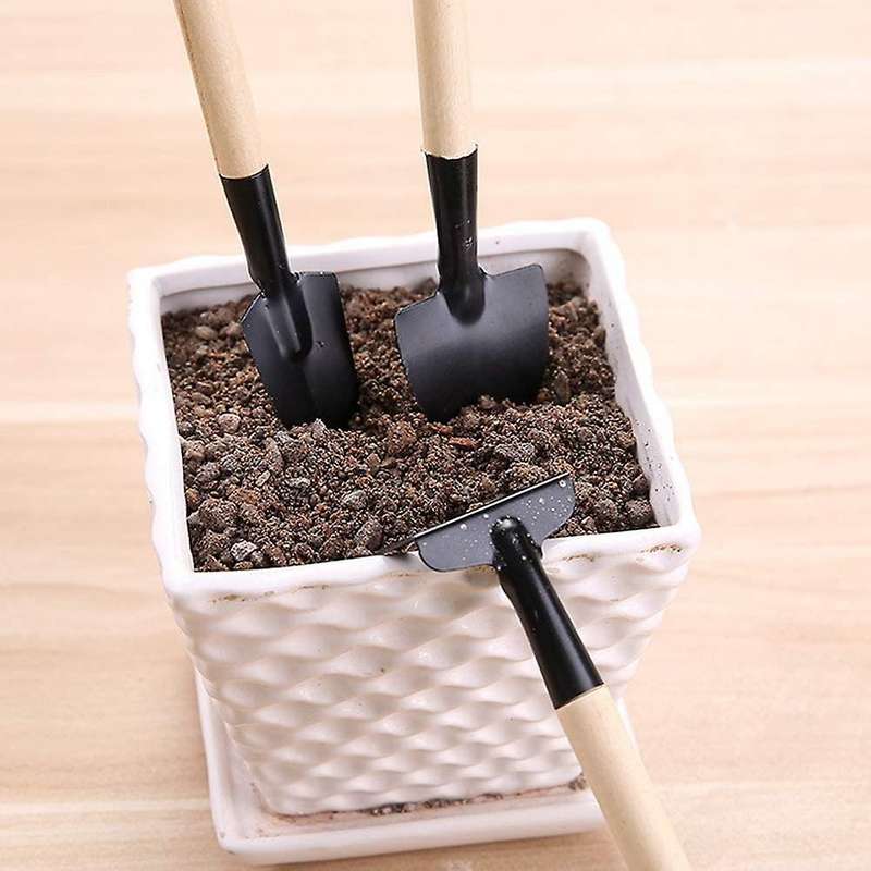 3 Pieces Small Gardening Hand Shovel Garden Trowel Transplanter Comfortable Ergonomic Handle Garden