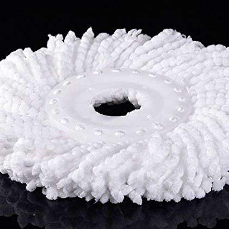 3 Replacement Mop -Head Refill for 360 Spin Mop-Microfiber Replacement -Round Shape Standard Size