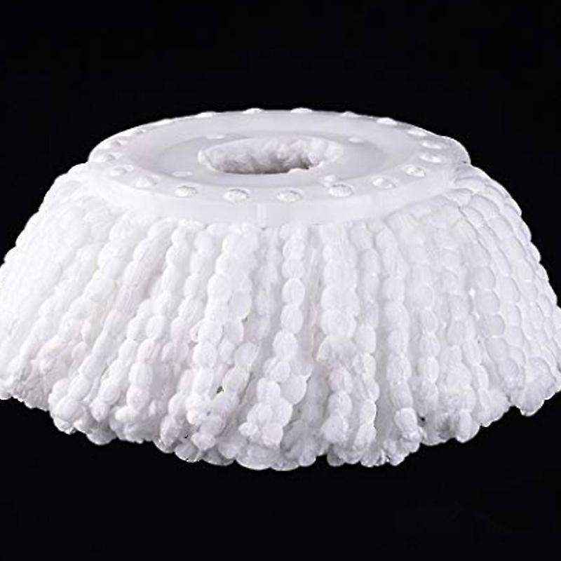 3 Replacement Mop -Head Refill for 360 Spin Mop-Microfiber Replacement -Round Shape Standard Size
