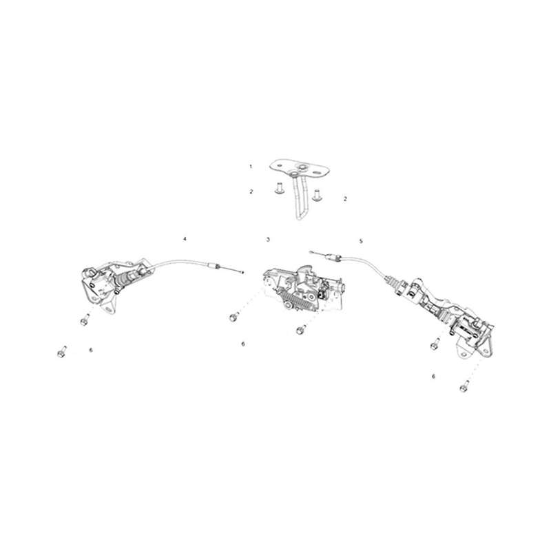 3 Pins Hood Latch Release Hood Lock Front Hood Latch Catch Actuator 1500397-00-E for Model 3 Y 2020
