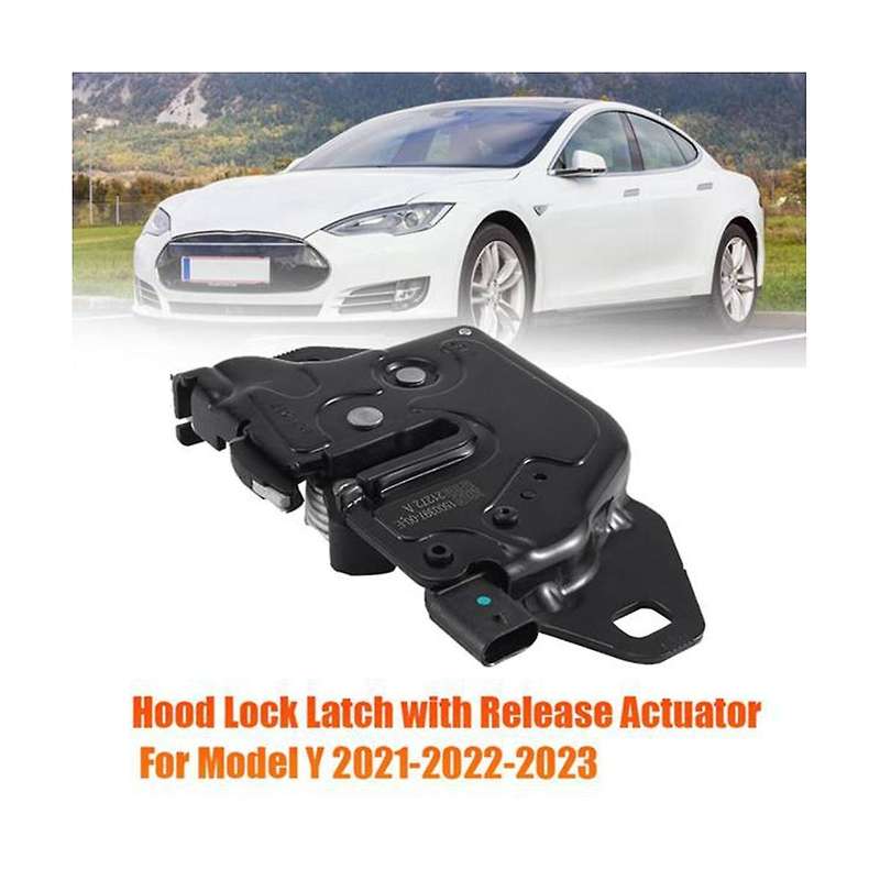 3 Pins Hood Latch Release Hood Lock Front Hood Latch Catch Actuator 1500397-00-E for Model 3 Y 2020