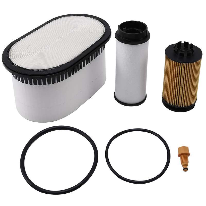 3 Pieces Of Air Filter ME422880 Fuel Filter PU7004Z Oil Fulter QC000001 for Heavy Duty Truck Filter