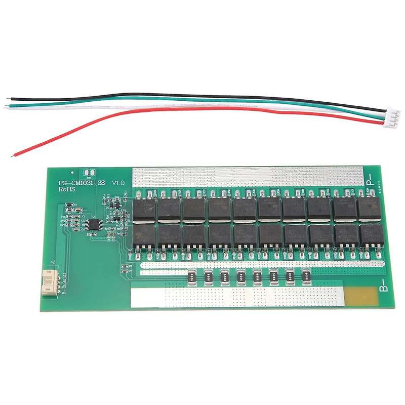 3 Series 200A Same Port Protection Plate Lithium Battery Protection Plate Equalizer 18650 Polymer L