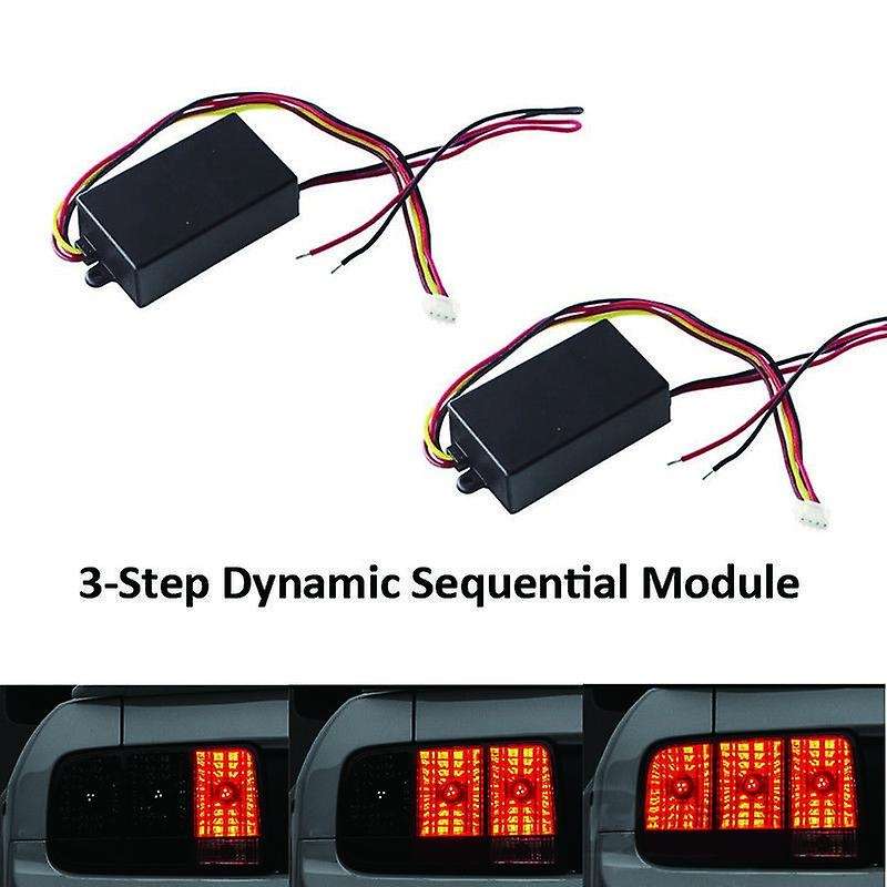 3 Step Sequential Chase Flash Module Boxes for Car Turn Signal Light