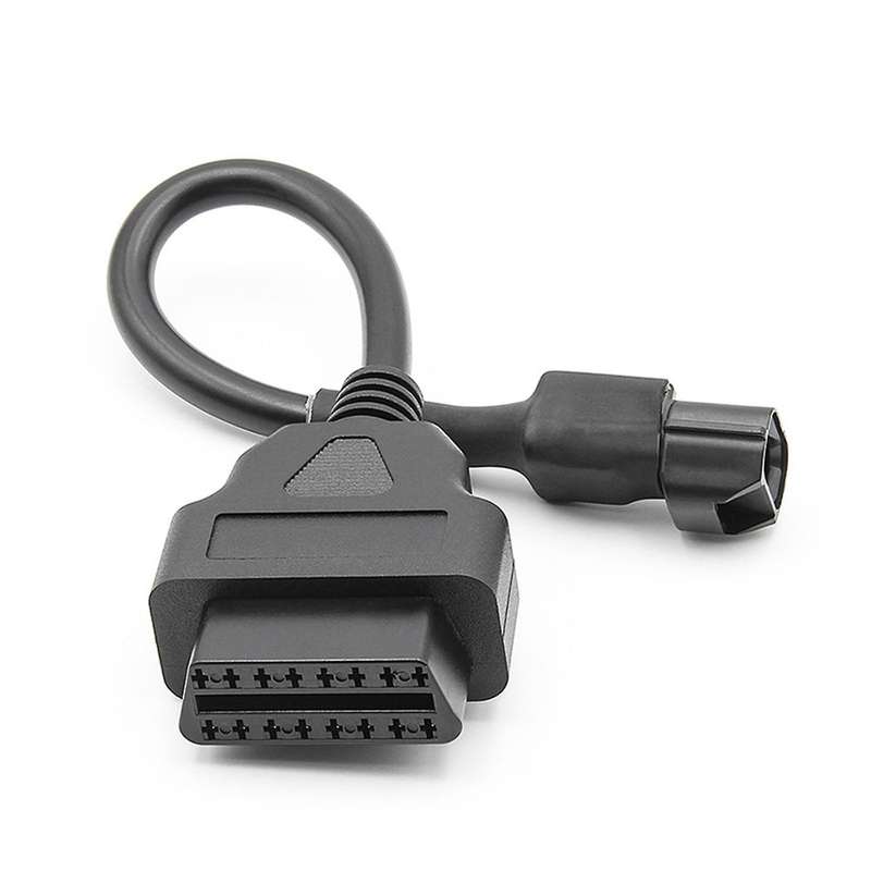 3 to 16 Pin Motorcycles OBD Adaptors OBD2 Diagnostic Cable Extension Connectors for KYMCO Motorcycle
