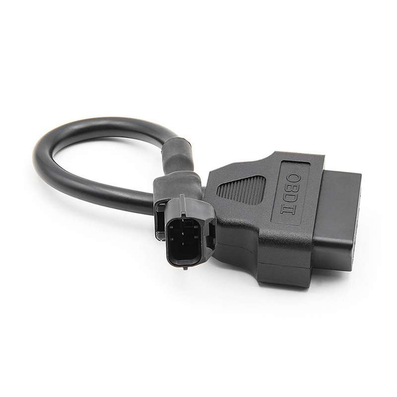 3 to 16 Pin Motorcycles OBD Adaptors OBD2 Diagnostic Cable Extension Connectors for KYMCO Motorcycle