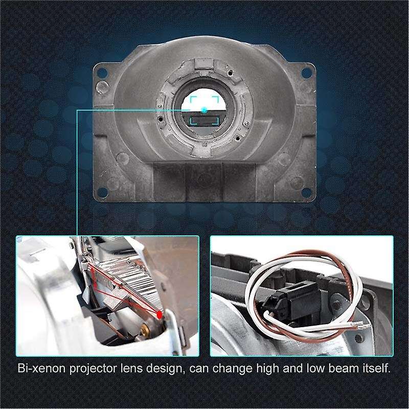3.0 Inch Q5 H7 Led Headlight Bi Full Metal Projector Lens for Head Light Lamp Lenses