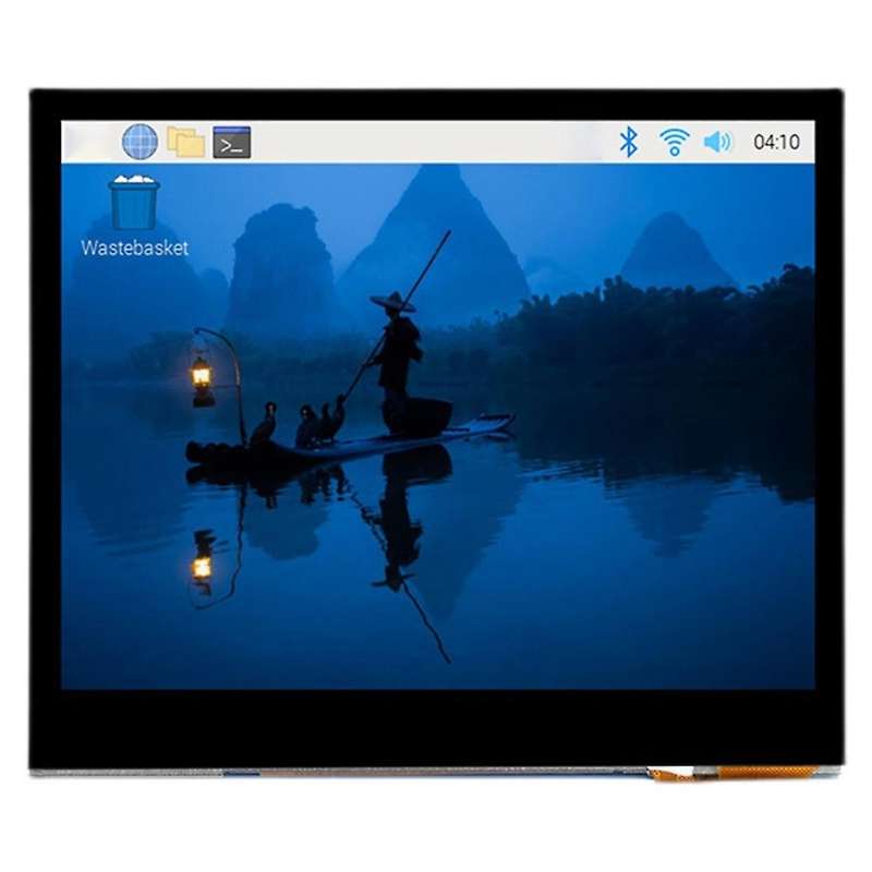 3.5 Inch 262K Color Display Capacitive Contact LCD Display Module DPI Communication, Suitable for