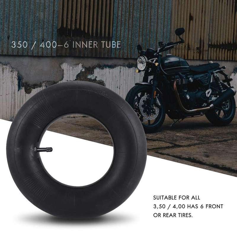 3.50 / 4.00-6 Tire Tube Inner Tube Tire Wheel 350 / 400-6 Innertube Mini Rubber Valve 6