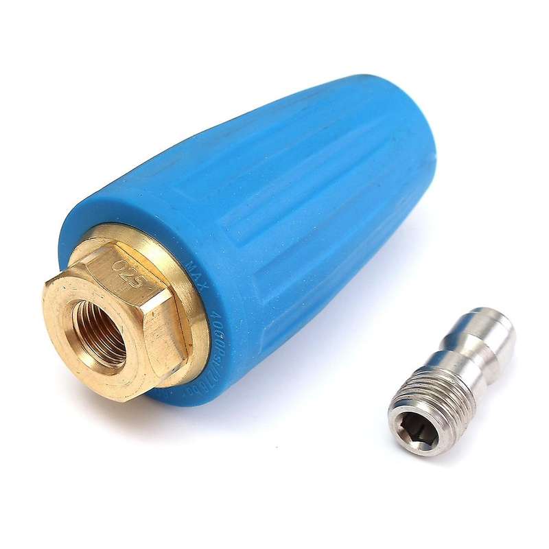 3.5 GPM 400PSI Turbo Rotating Spray Nozzle 360 Degree Rotating Turbo for Pressure Washer with 1/4inc