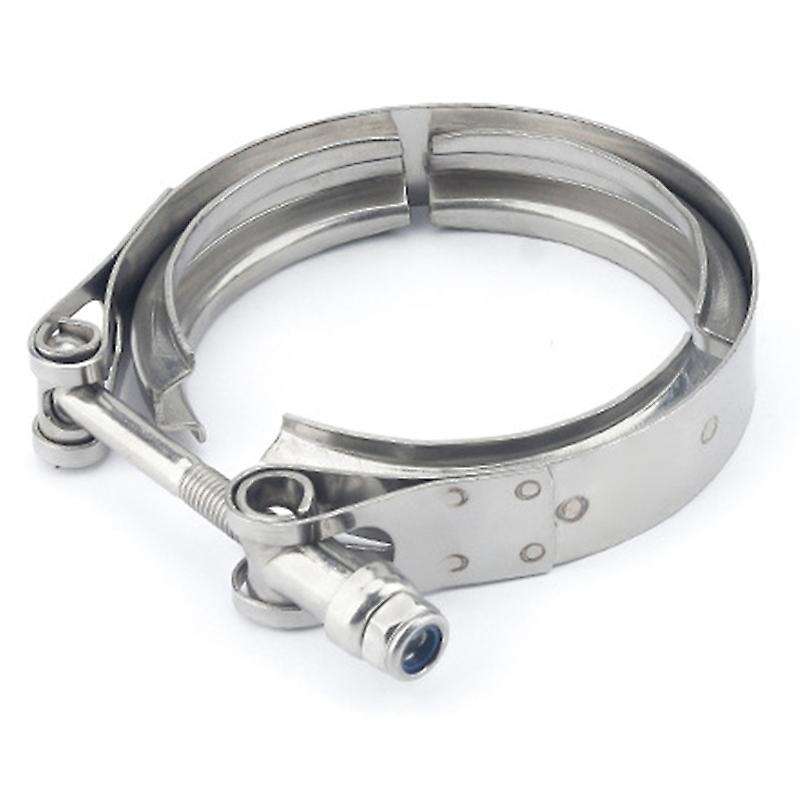 3.5 Inch V Band Clamp Flange Kit V-Band V 3.5Inch Exhaust Pipe Hose Clamp Flange Clamp