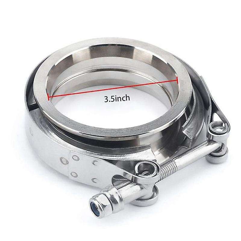 3.5 Inch Stainless Steel-304 V-Clamp Flange Sleeve Kit for 89mm OD Pipe