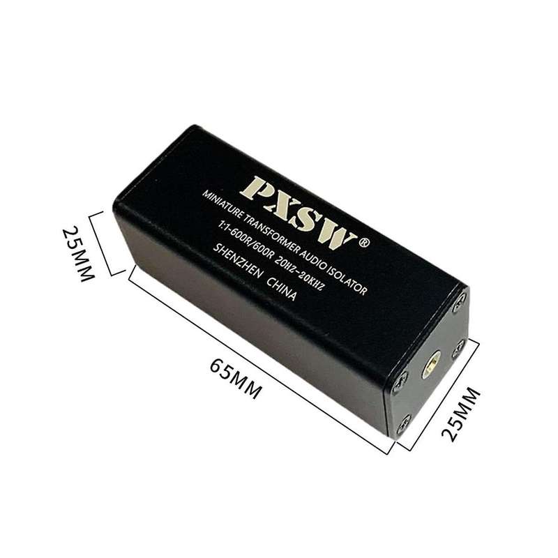 3.5mm Aux Audio Noise Filter Audio Isolator Current Sound Noise Isolator to Eliminate Audio Noise Co