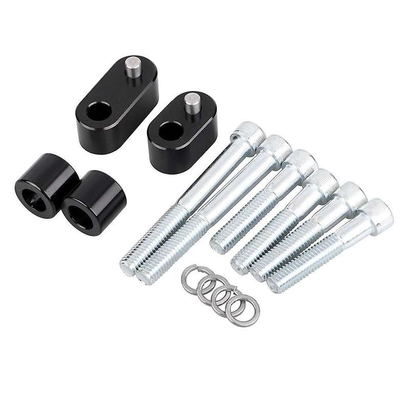 3/4 Inch Front Driver Floorboard Spacer Extension Kit for Fl Trike 2009-2013