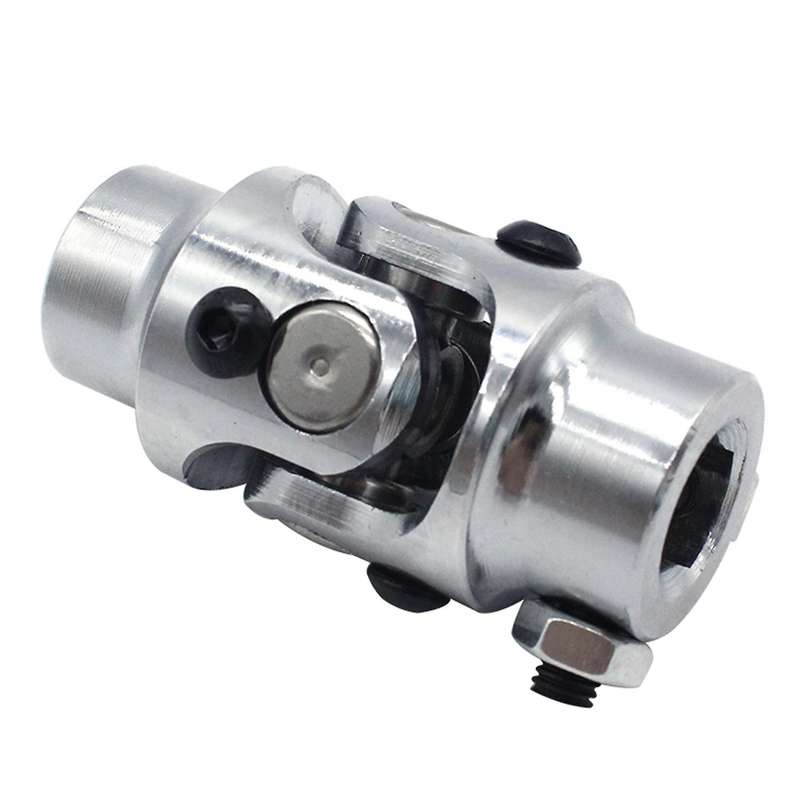 3/4-36 Spline X 3/4Inch DD Smooth Chrome Universal Steering Shaft U Joint for II Power Rack Car Acce