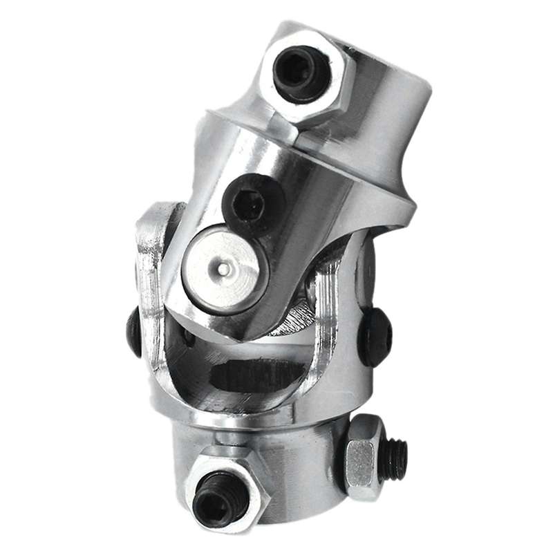 3/4-36 Spline X 3/4Inch DD Smooth Chrome Universal Steering Shaft U Joint for II Power Rack Car Acce